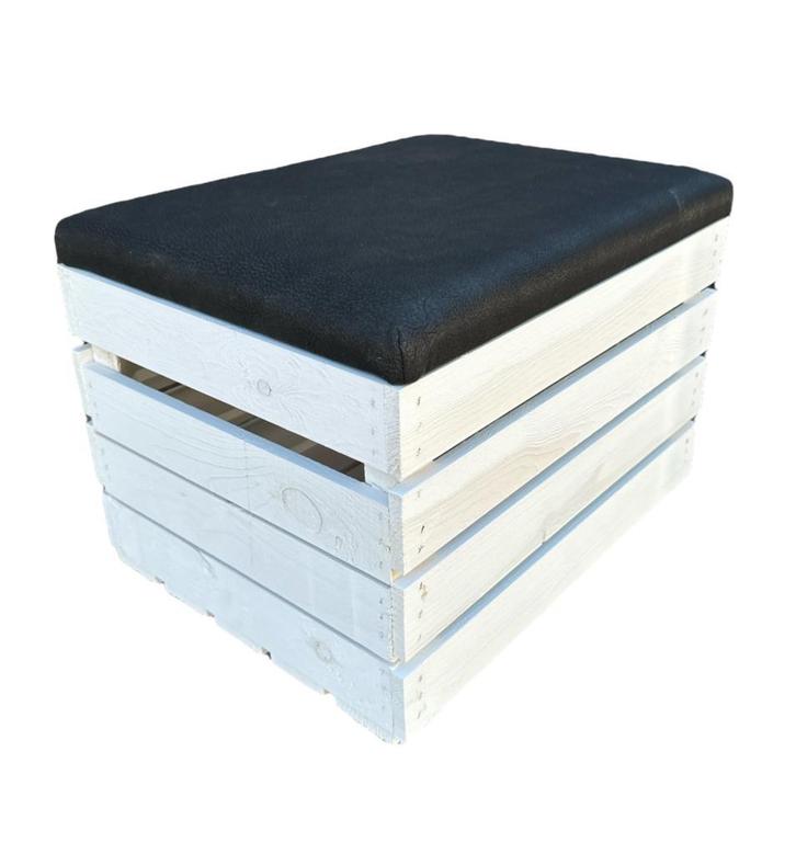 Kist met zitting  - ZITKIST  - poef - zitbankje, Huis en Inrichting, Woonaccessoires | Kisten, 50 tot 100 cm, Nieuw, Minder dan 50 cm