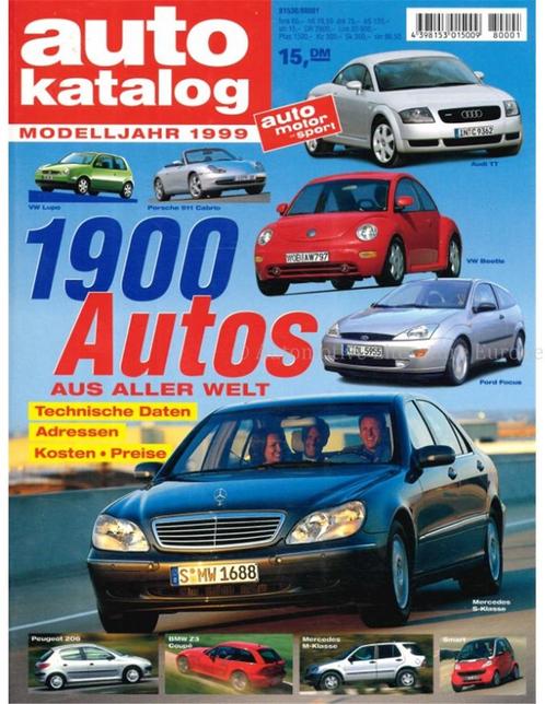 1999 AUTO KATALOG DUITS 42, Boeken, Auto's | Boeken