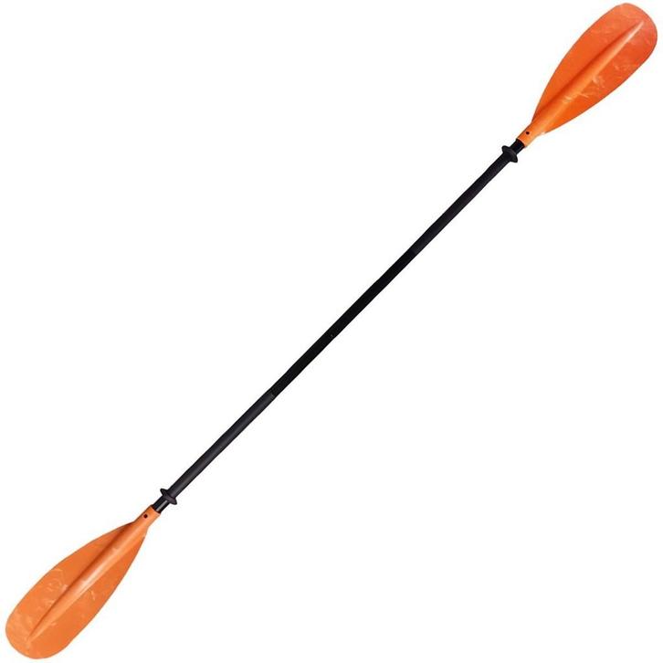 Kajak Peddel 230cm Deelbaar en Verstelbaar Oranje, Watersport en Boten, Peddels, Ophalen of Verzenden