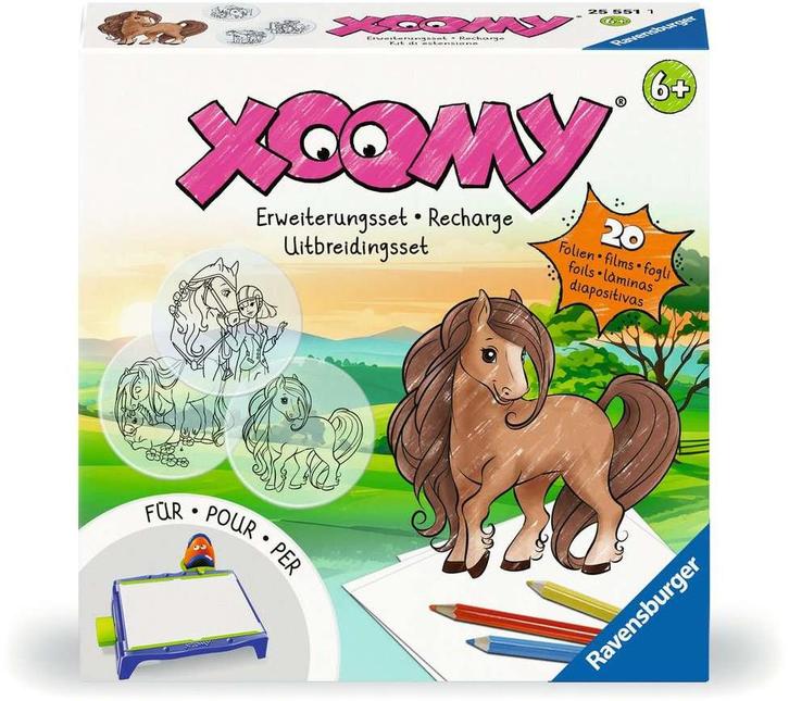 Xoomy Refill - Horses | Ravensburger - Hobby Artikelen, Diversen, Schrijfwaren, Nieuw, Verzenden