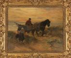 Willy Sluiter (1873-1949) - Boerenechtpaar in de duinen