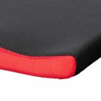 Mesh Rolstoelkussen Zwart/Rood gevormd zitkussen  - 45 cm, Diversen, Ophalen of Verzenden, Nieuw