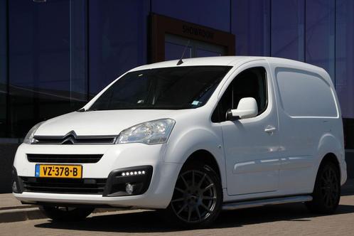 Citroën Berlingo 1.6 BlueHDI 75 | Navi | Airco | Cruise, Auto's, Bestelauto's, Onderhoudsboekje, Lease, Handgeschakeld, Wit, Citroën