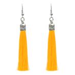Fako Bijoux® - Oorbellen - Kwast Romania - Geel, Sieraden, Tassen en Uiterlijk, Oorbellen, Verzenden, Nieuw