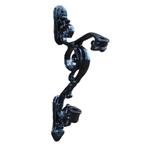 Vlaggenstokhouder XL – 65 cm – zwart aluminium design, Ophalen of Verzenden, Nieuw