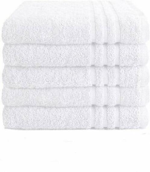 Handdoek Set 4 stuks Wit – 70 x 140 - Tokio, Huis en Inrichting, Badkamer | Badtextiel en Accessoires, Wit, Nieuw, Ophalen of Verzenden