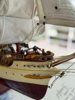 Voilier 4 mats LE NIPPON MARU en bois 100 cm modelisme -, Nieuw
