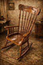 Schommelstoel - Hout, Textiel - Schommelstoel