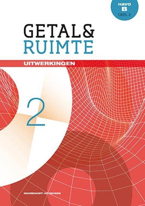 Getal en ruimte 11e ed wiskunde b havo uitwerk 9789001842062, Boeken, Studieboeken en Cursussen, Zo goed als nieuw, Verzenden