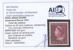 Nederland 1947 - Dienstzegel, Cour Internationale de Justice, Postzegels en Munten, Postzegels | Nederland, Gestempeld