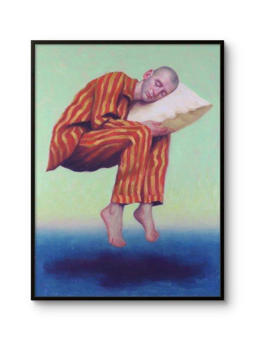 Francien Krieg - Erasing yesterdays thoughts, Antiek en Kunst, Kunst | Schilderijen | Modern