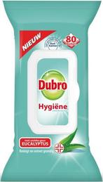 DUBRO HYGIENE EUCALYPTUS DOEKJES PAK 80 STUKS, Verzenden, Nieuw