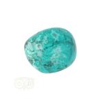 Chrysocolla trommelsteen Nr 24  - 15  gram, Verzenden, Nieuw