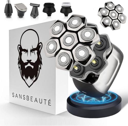 6-in-1 Scheerapparaat Mannen + Extra Scheerkop – Trimmer -, Sieraden, Tassen en Uiterlijk, Uiterlijk | Gezichtsverzorging, Zo goed als nieuw