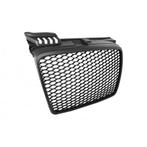 Grill Audi A4 B7 (2004-2008) RS4 Matte Black Embleemloos, Ophalen of Verzenden, Nieuw