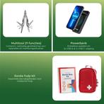 Noodpakket compleet Aquatabs noodradio powerbank multitool, Verzenden, Nieuw