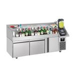 GGM Gastro | Bar & Dranken koelwerkbank - 1600x600mm - 235 |, Zakelijke goederen, Horeca | Meubilair en Inrichting, Verzenden