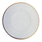 Grijze coupe borden met reliëf, 220 mm pak van 6 2,4hx 22Ø, Verzenden
