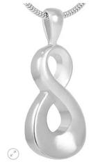 Ashanger, assieraad: infinity zilver, Sieraden, Tassen en Uiterlijk, Nieuw, Zilver, Overige materialen, Kruis of Symbool