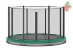 Trampoline AKROBAT ORBIT INGROUND 365 (12ft) Green,inclus..., Ophalen of Verzenden, Nieuw