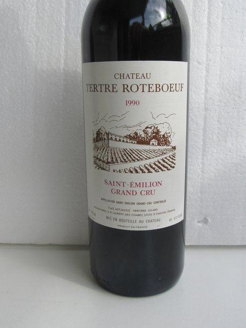 1990 Chateau Tertre Roteboeuf - Bordeaux, Saint-Émilion, Verzamelen, Wijnen