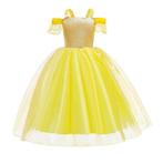 Prinsessenjurk - Belle jurk, Kinderen en Baby's, Carnavalskleding en Verkleedspullen, Nieuw, Ophalen of Verzenden