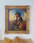 Pimen Orloff (1812–1863) - The Young Shepherd – Pastorello, Antiek en Kunst