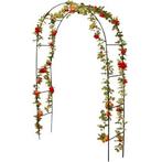 Rozenboog | Pro Garden | 140 x 36 x 240 cm (Metaal, Zwart), Tuin en Terras, Planten | Tuinplanten, Verzenden