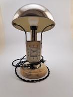 Art deco MOFEM lamp with alarm clock - Lantaarn - koper,, Antiek en Kunst