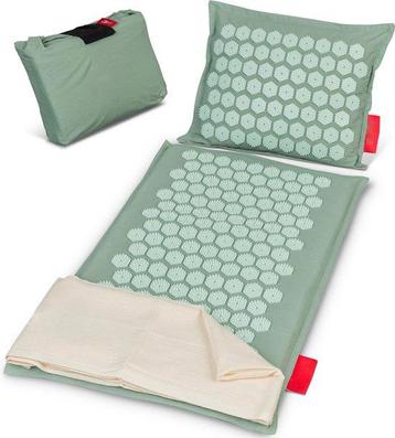 Spijkermat met Kussen & Draagtas - Acupressuur mat met beschikbaar voor biedingen