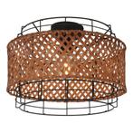Plafondlamp GINA ø35CM  E27 Zwart 1-Lichts, Ophalen of Verzenden, Nieuw, Metaal