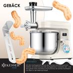 Keukenmachine - Keukenrobot - 3 in 1 - 5,5L - Creme - KESSER, Verzenden, Nieuw