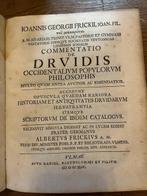 Johann Georg Frick & Albert Frick. - Commentatio de Druidis