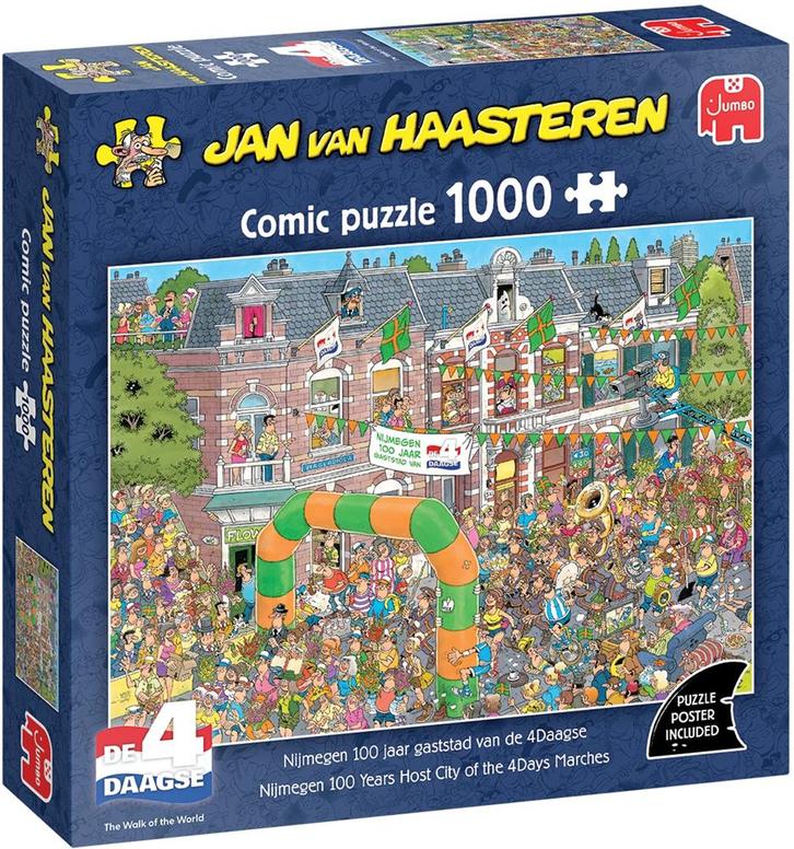 Jan van Haasteren – Nijmegen 100 Jaar Gaststad van de, Hobby en Vrije tijd, Denksport en Puzzels, Nieuw, Verzenden