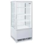 Diverso By Diamond Koelvitrine Wit | Tafelmodel | Geventilee, Witgoed en Apparatuur, Koelkasten en IJskasten, Ophalen of Verzenden