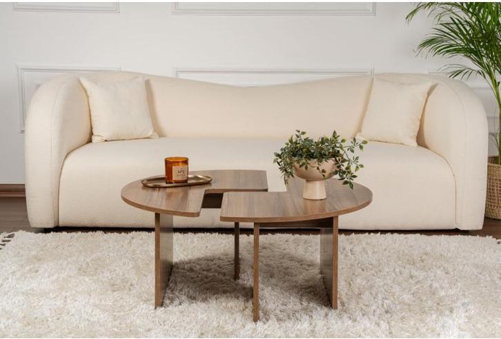 Asir 241NRD1329 Salontafel Walnoot  van 139 voor 49, Huis en Inrichting, Tafels | Salontafels, Nieuw, Ophalen of Verzenden