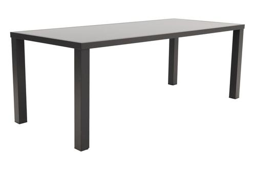 VDG Alma tuintafel antraciet - 210 x 90 cm., Tuin en Terras, Tuintafels, Nieuw, Overige materialen, Rond, Verzenden