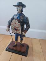 Zwarte Woud Clockman klok - J.v.E. - Aluminium - 1950-1960