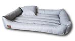 Hondenbed 120 x 90 cm - grijs - hondenkussen - waterdicht, Ophalen of Verzenden, Nieuw