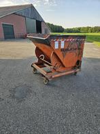 Kiepbak kantelbak spanenbak heftruck 750 liter, Zakelijke goederen, Machines en Bouw | Heftrucks en Intern transport, Voorzetapparatuur