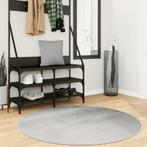 vidaXL Vloerkleed IZA laagpolig Scandinavisch Ø 120 cm grijs, Verzenden, Nieuw, Grijs