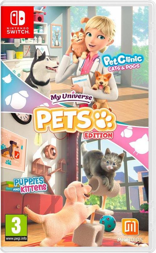 My Universe Pets Edition-Standaard (NSW) NIEUW, Spelcomputers en Games, Games | Nintendo Switch, Nieuw, Ophalen of Verzenden