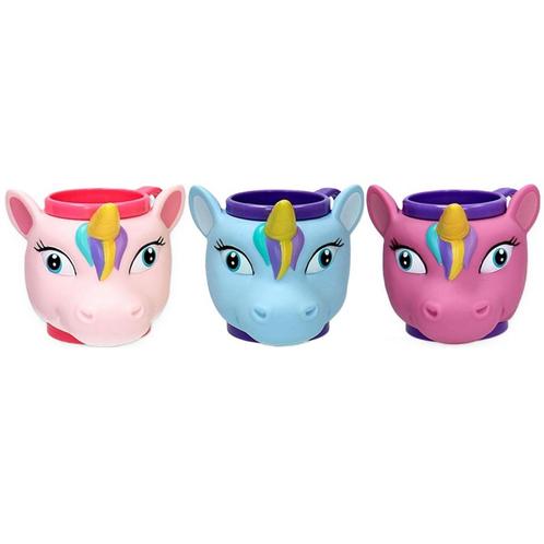 IJsbeker Unicorn (Rozerood, Lichtblauw & Donkerroze) 3st**, Hobby en Vrije tijd, Taarten en Cupcakes maken, Nieuw, Verzenden