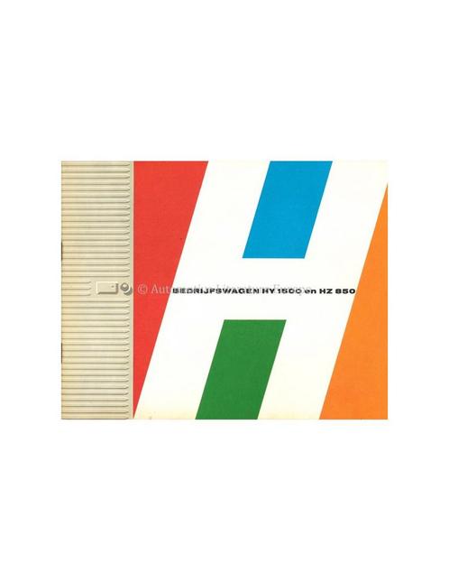 1963 CITROEN H BROCHURE NEDERLANDS, Boeken, Auto's | Folders en Tijdschriften