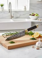 Handcrafted Steel Chef’s Knife - Tafelmes - Staal, Hout -