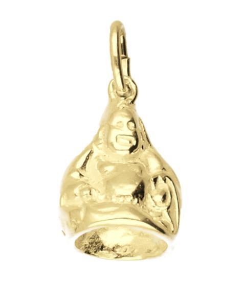Gouden Boeddha middel ketting hanger, Sieraden, Tassen en Uiterlijk, Kettinghangers, Verzenden
