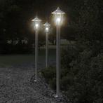 vidaXL Vloerlamp voor buiten 120 cm roestvrijstaal, Tuin en Terras, Verzenden, Nieuw
