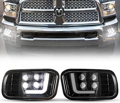 Led Mistlampen met DRL Voor Dodge Ram1500 2009-2012, Auto diversen, Auto-accessoires, Verzenden