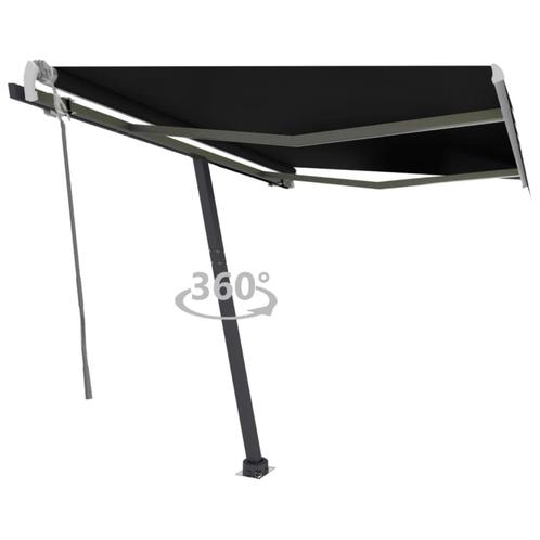 vidaXL Luifel vrijstaand handmatig uittrekbaar 350x250 cm, Tuin en Terras, Zonneschermen, Nieuw, Verzenden