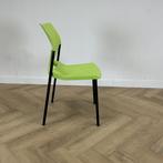 design Kantinestoel, stapelstoel, IOKO, groen - zwart, Huis en Inrichting, Stoelen, Gebruikt, Zwart, Ophalen of Verzenden, Eén